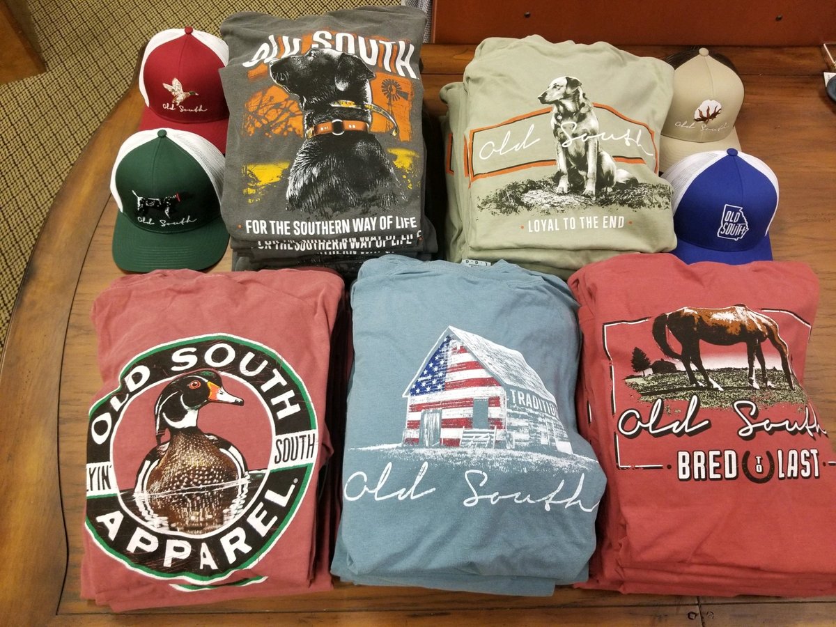 Stocked and ready for Fall 🍂

Visit <a href="/thesirshop/">Statesboro Sir Shop</a> to grab the latest Old South for Fall.

#southern #southernstyle #hunting #fishing #huntingseason #oldsouthapparel
- Shop Online at OldSouthApparel.com