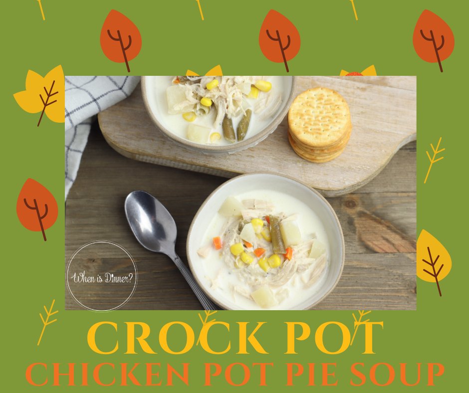 WhenIsDinner1's tweet photo. Simply toss in the ingredients & let the slow cooker do all the hard work for dinner tonight with this simple recipe for #CrockPot #ChickenPotPie #Soup.
Get the FULL Printable Recipe with Instructions-->https://t.co/psNg6hAky7
#SlowCooker #WhenISDinner #SoupTember #EasyRecipes https://t.co/4weHoCQv33