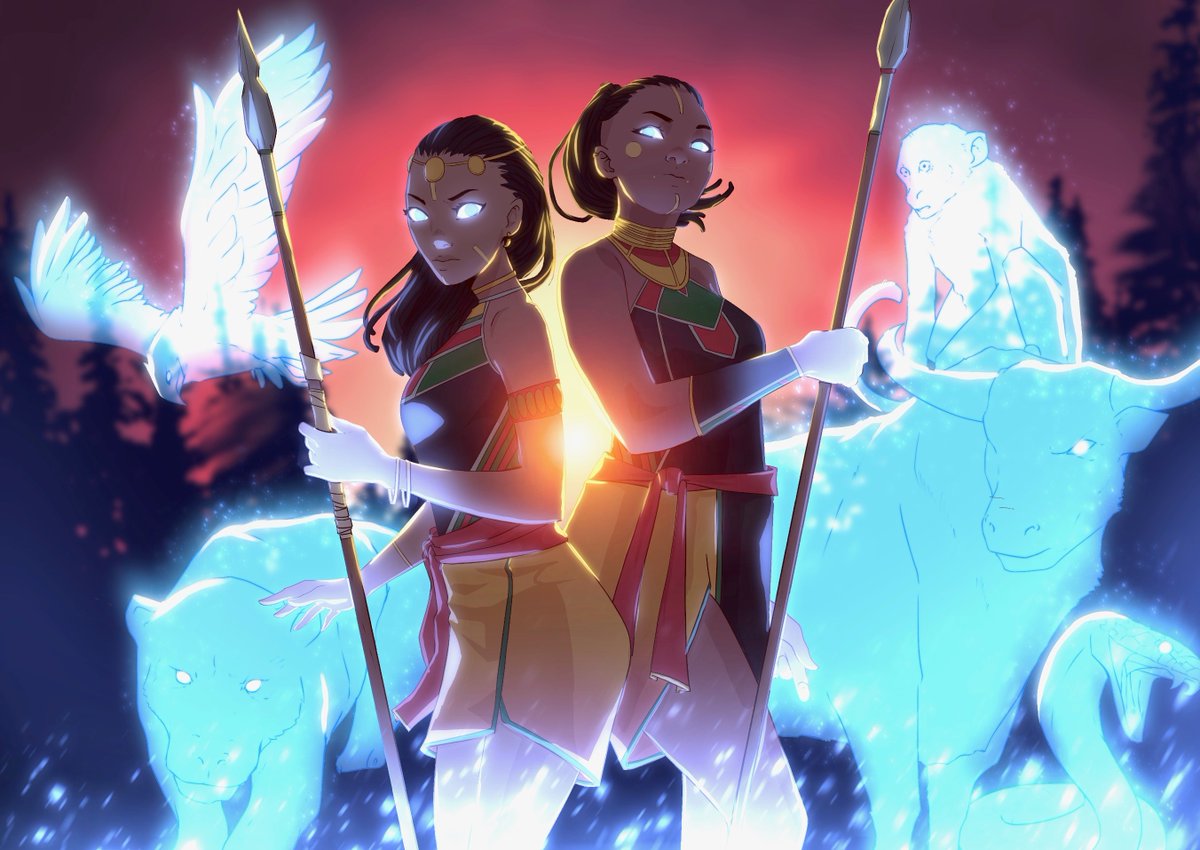 Kugalimedia's tweet photo. We are Kugali - a black-owned African comic book publishing company. We've launched a Kickstarter to help fund our flagship comic, 'Nani'. Please click the link and donate if you can! -https://t.co/aHk6D5BfT2 https://t.co/6Prkctdlav