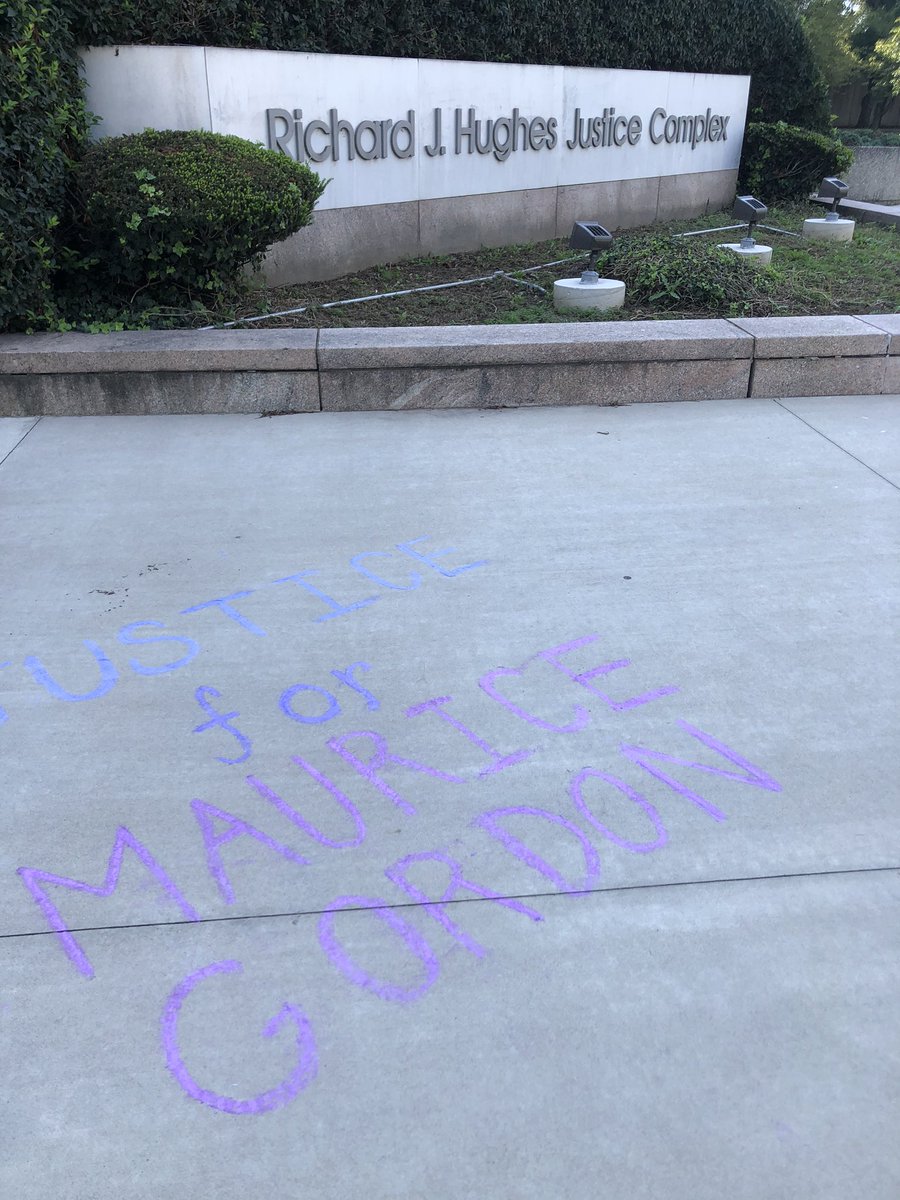 Maurice Gordon was murdered by Sgt. Randall Wetzel on the Parkway 3 months ago. He was not armed &amp; not under arrest when he was shot 6 times by Sgt Wetzel while waiting for a tow truck.

📢We demand that <a href="/NewJerseyOAG/">Attorney General Jennifer Davenport</a> and <a href="/GovMurphy/">Governor Phil Murphy</a> release all evidence involved in Maurice's case