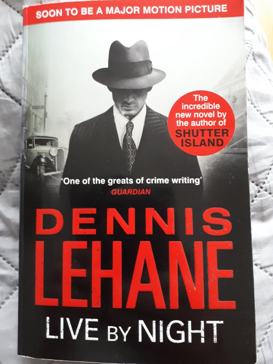 obstangler's tweet photo. Recommended in twitterverse and just finished #LiveByNight #DennisLehane and hooked to buy more by him. #Thumpinggoodread
@adrianmckinty @sscav https://t.co/dhda6enoUD
