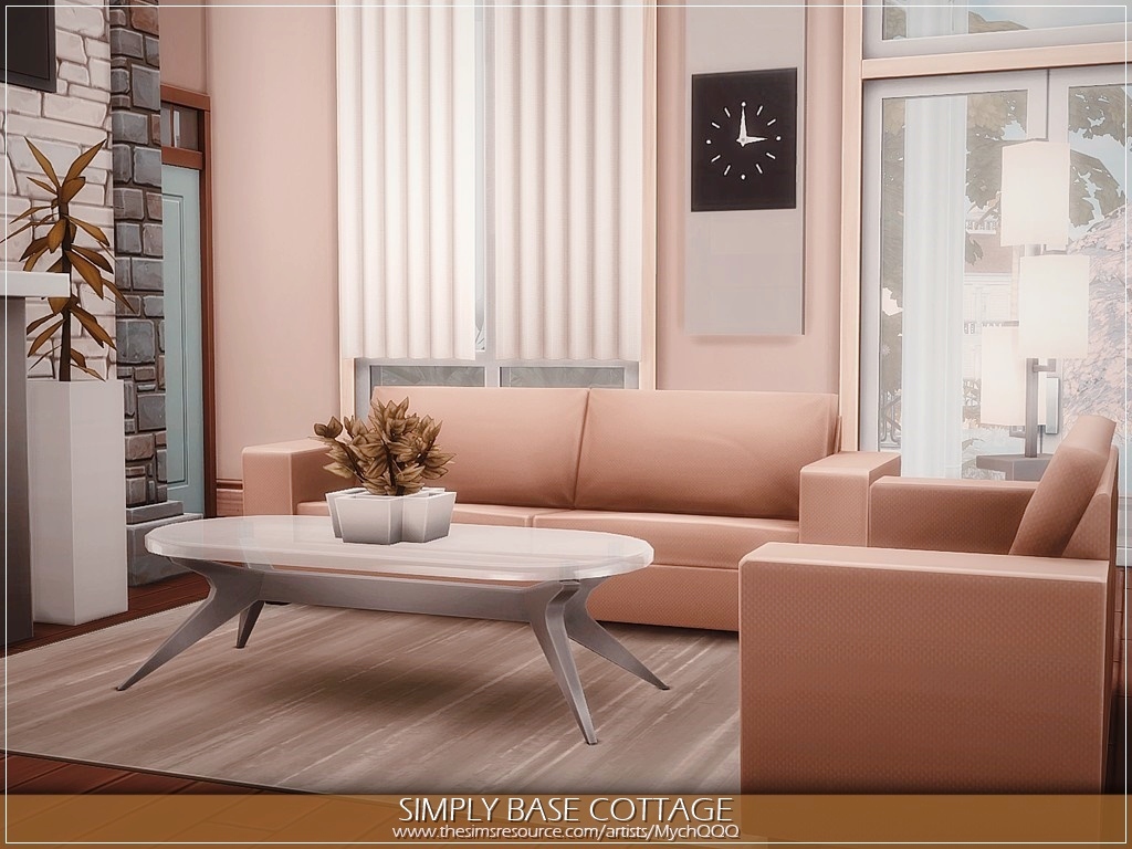 MychQQQ's tweet photo. "Simply Base Cottage" (No CC) - download at 
@TheSimsResource Link: https://t.co/3uTV7jAb0I
#TheSims #TheSims4 #BaseGame #MychQQQ #TheSimsResource #TSR #ShowUsYourBuilds https://t.co/FGHFgR4fQa