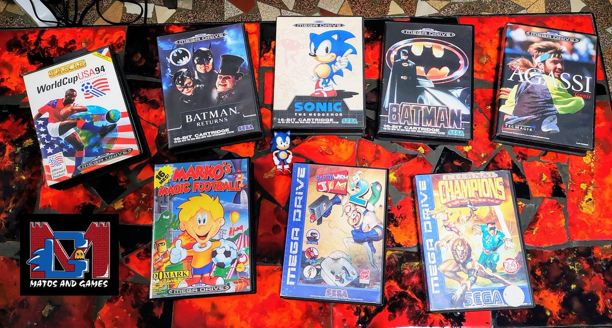 MatosandGames's tweet photo. Le meilleur pour la fin, du matos Sega Megadrive 😁😁
#retrogaming #sega #megadrive #sonic #batman #earthwormjim #eternalchampion #markosmagicfootball https://t.co/81OjOYSvAT #matosandgames https://t.co/ykS8rpXY7O
