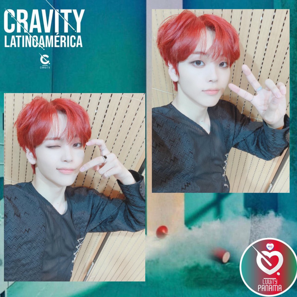 CravityPanama's tweet photo. [#HYEONGJUN] 200903
Actualización de Twitter🔥
.
Luvity ~ disfrutaste viendo nuestro #mcd ¿¿actuación?? 🔥 hoy probé el peinado medio barrido. ☺️ que tengas una noche divertida ~ 
.
#Flame #HYEONGJUN 
#FlameOutNow 
#크래비티_Flame
@CRAVITYstarship https://t.co/iFs8UPINYO