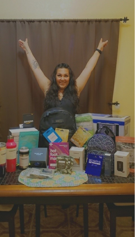 wci360's tweet photo. Congratulations to Melynda for winning the #WCIvirtual Give Kids The World treasure chest raffle valued at $1,866.50! Thank you to everyone who helped support GKTW by participating! https://t.co/g03gZWfcPZ
