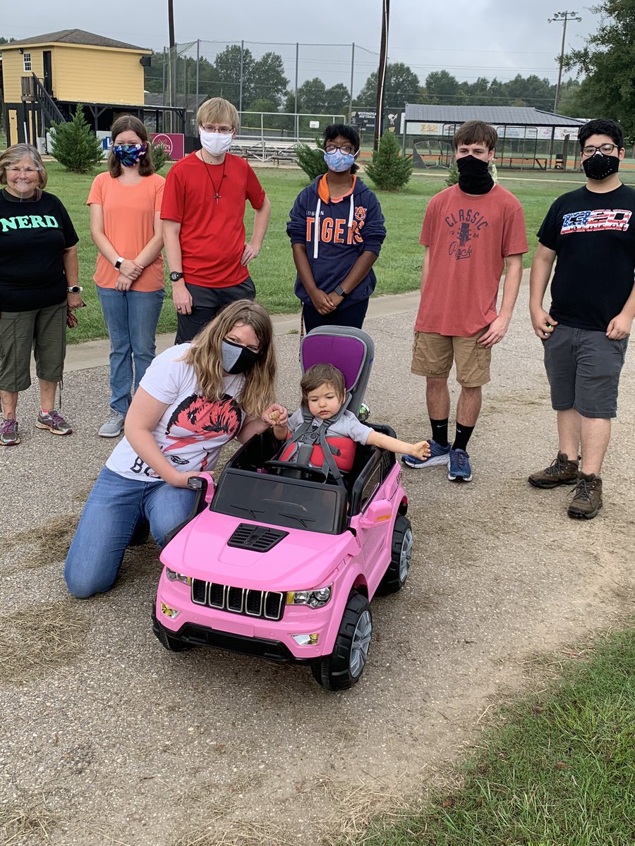 TracyAllenWrig2's tweet photo. Excited where Elmore School District’s STEM programs are headed.  WHS applies there STEM skills to help a young girl increase motor skills by modifying electric car❤️ https://t.co/M3Qiqrtu1Z