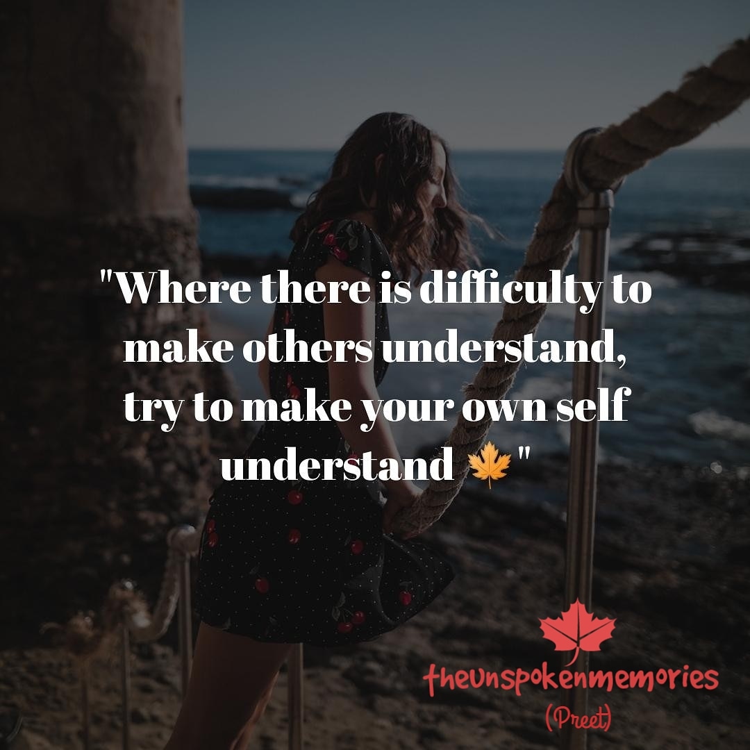 Preet69876665's tweet photo. 'Where there is difficulty to make others understand, try to make your own self understand 🍁'
.
.
.
.
#amwriting #quotestoinspire #motivationalquote #poemsofinsta #poemsofinstagram #poembkk #quoted #hindipoem #quotesgram #poeme #quotesforyou #poemasdeamor #igpoem #poème #poemada https://t.co/pdQ9uCv9Jm