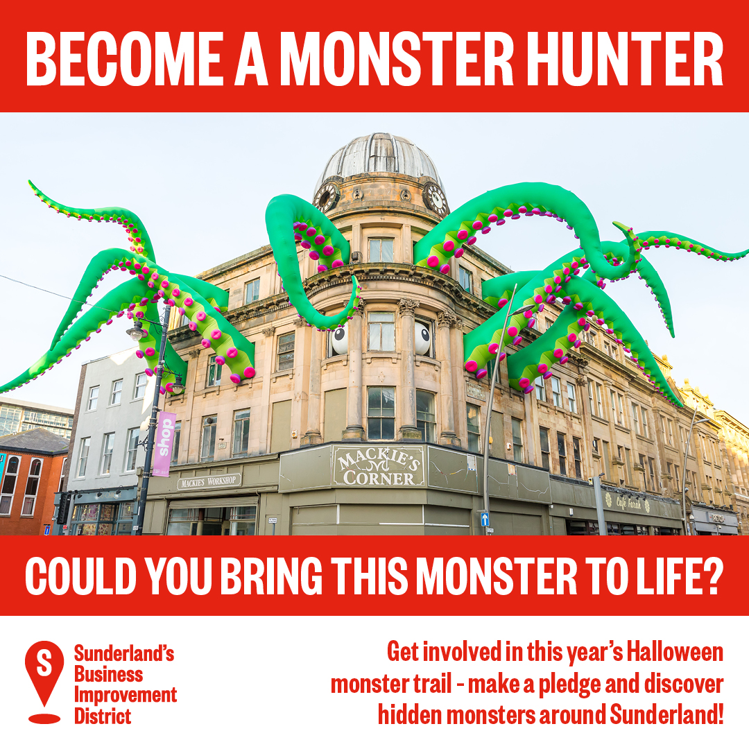 After the HUGE popularity of Mackie's Monster last year, we are looking to create an engaging outdoor trail around Sunderland. 

To bring the full trail to life, we need YOUR help - become a Monster Hunter and help pledge your support now at: spacehive.com/monster-trail