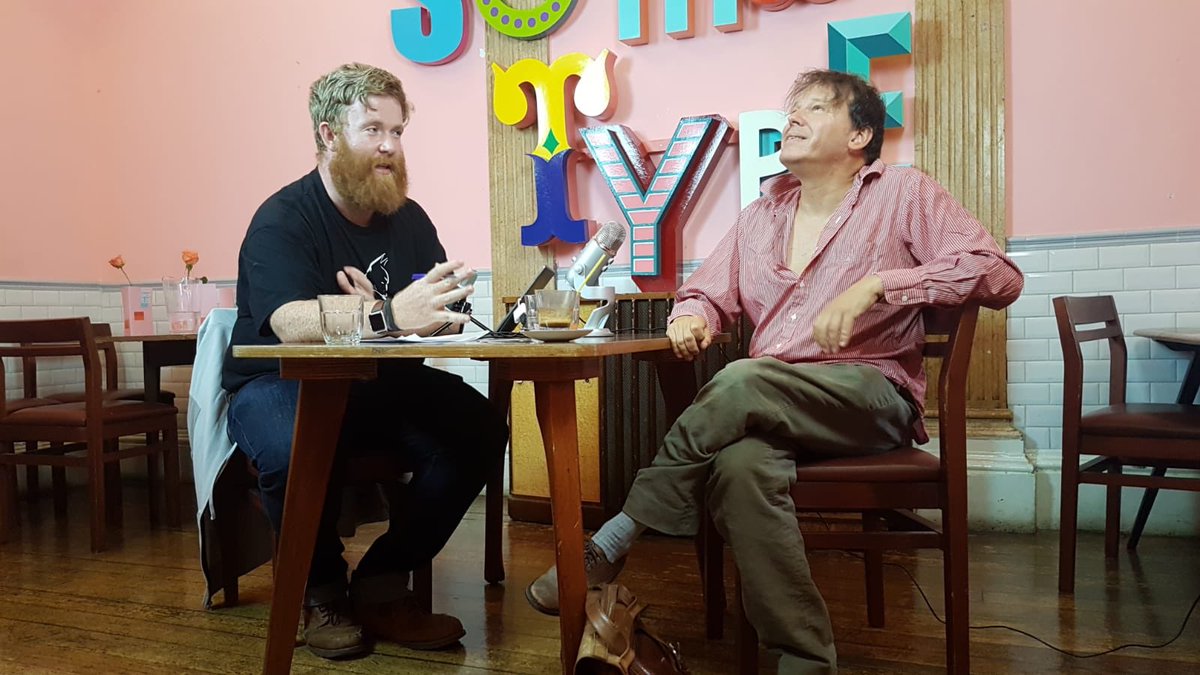 Hearing of David Graeber’s passing is stunning. He gave my tiny podcast hours for free, talking at ease on everything. 

He stayed with us for a lengthy lunch and filled us all with hope and inspiration, as his work still does and will continue to.

Rest in Power