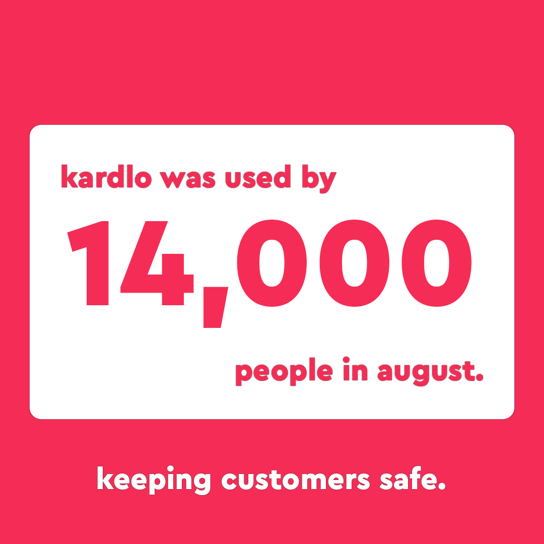 KardloApp's tweet photo. Kardlo was used by over 14,000 individuals in the month of August! 🎉

That's 14,000 people that we have helped to keep safe when entering Hospitality Venues! ❤️

#safety #nottingham #hospitality #unitedkingdom #coronavirus https://t.co/XAR6VokROK
