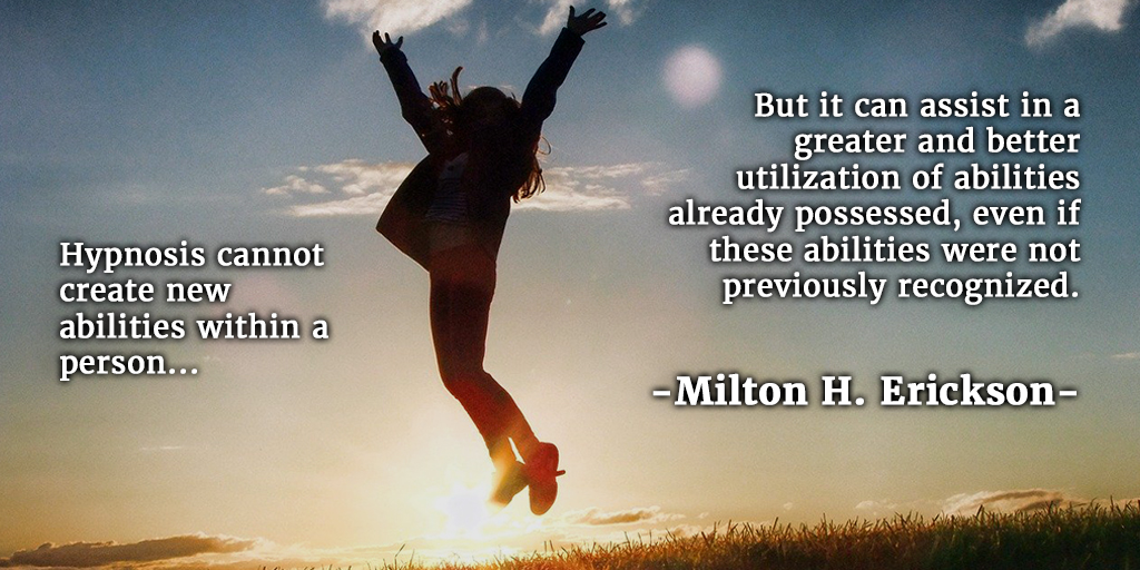 EricksonFound's tweet photo. Erickson, M. H. (1985). The Wisdom of Milton H. Erickson. In R.A. Havens (Ed.), Utilizing Hypnosis Therapeutically: General Considerations (pp. 357). New York, NY: Irvington Publishers Inc.

#TBT #Psychotherapy #LCSW #MarriageandFamilyTherapy #Ericksonian #EricksonWisdom #PsyD https://t.co/R1OZhCCJ5C