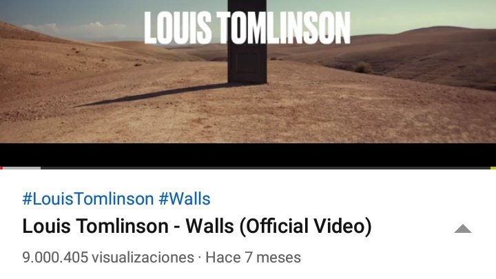 wsflhs's tweet photo. Walls llego a las 9M de views, todo el trabajo que se mando y ver qué cada vez más gente lo está escuchando más me llena de orgulloso, te mereces todo Louis
#WALLS9M https://t.co/xxfRKpNhJW