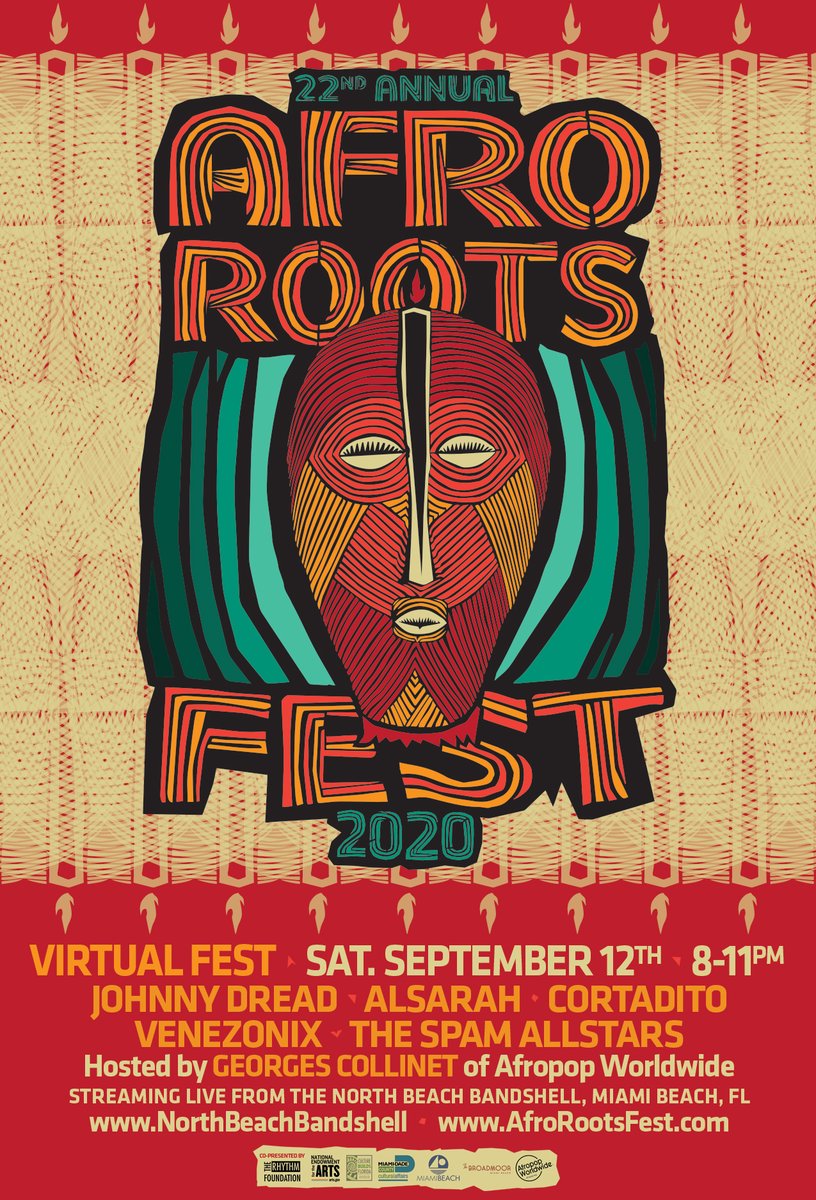 Community Arts &amp; Culture August 2020 #eNewsletter:  mailchi.mp/communityartsa…. <a href="/AfroRootsFest/">Afro Roots Fest</a> @Alsarah5000 <a href="/SpamAllstars/">Spam Allstars</a> <a href="/RasJohnnyDread/">Johnny Dread</a> @CortaditoSon <a href="/MorikebaKouyate/">Morikeba Kouyate</a> <a href="/Rhythm_Foundatn/">Rhythm Foundation</a> <a href="/afropopww/">Afropop Worldwide</a> <a href="/kencen/">The Trump Kennedy Center</a> #ARWMF22.