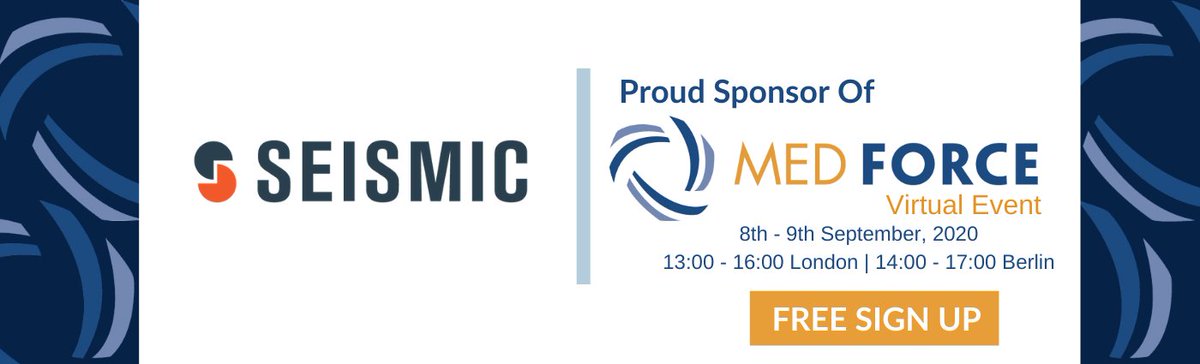 SeismicSoftware's tweet photo. You won't want to miss Seismic's VP of Product #Marketing, @jam_khan, as he virtually takes the stage to discuss resonant storytelling at #MedForce this year on September 8th. Register here! https://t.co/uN7Dhp3ZcE https://t.co/OjWK4j3ufn