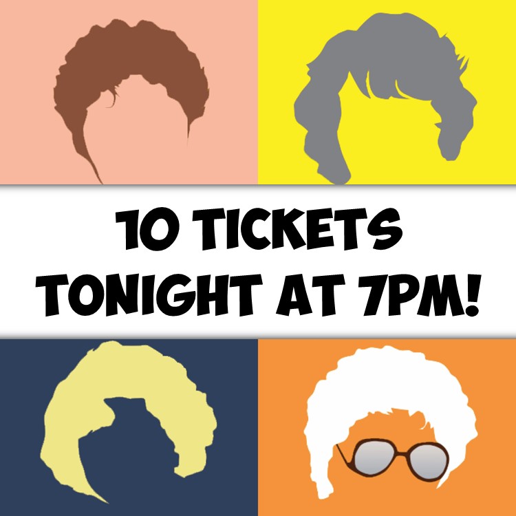 We have 10 Rush Tickets available for tonight's performance of Golden Girls at 7pm! Call 316-265-4400 to order yours before 5pm today! #GoldenGirls #RoxysDowntown #RushTickets #ictbusiness #LiveTheatre