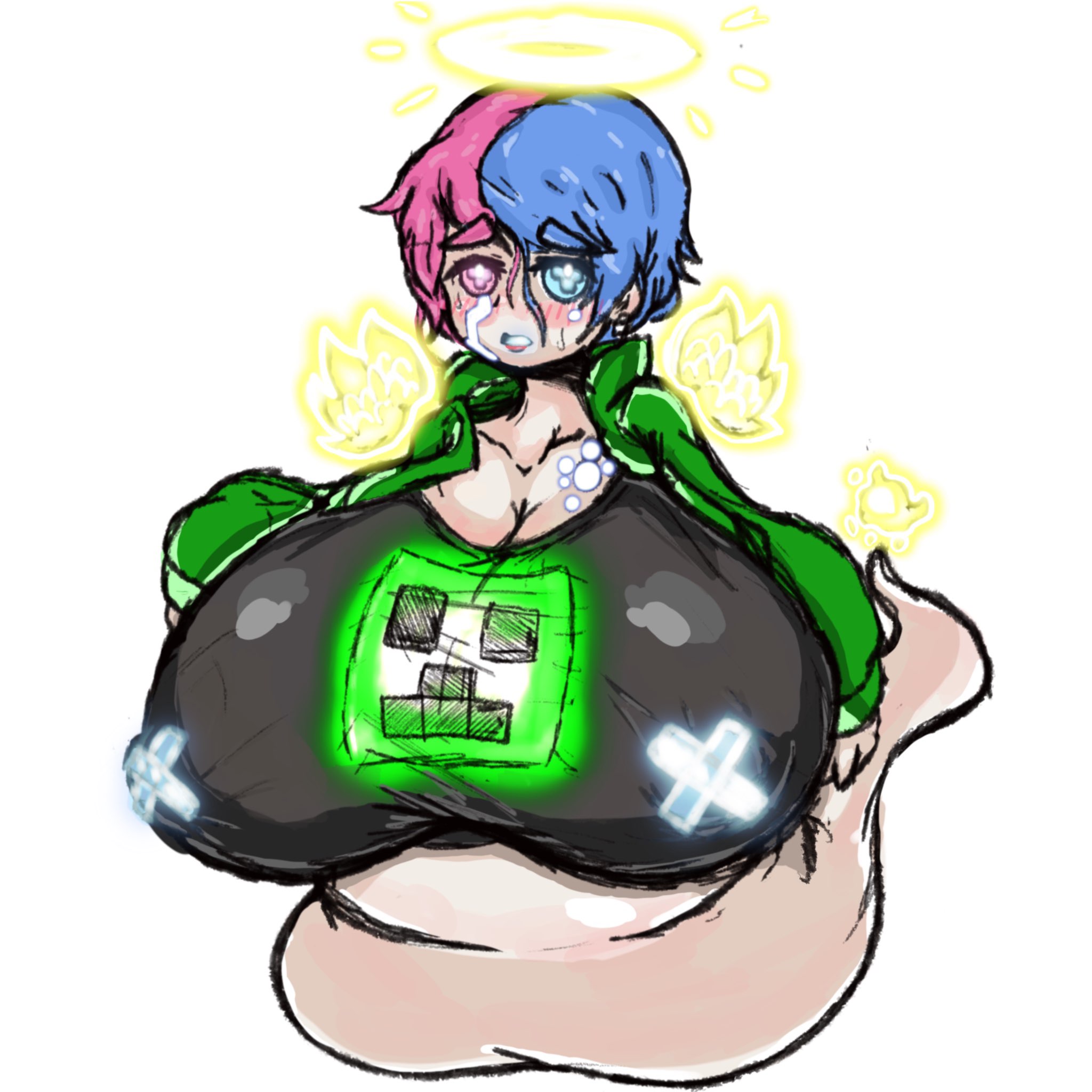 🌹Rose's of Dan🌹🔞 on Twitter: "You know i had to try this Vtuber persona  thing out for myself and I got lucky with mine having massive tiddies ik it  says long hair