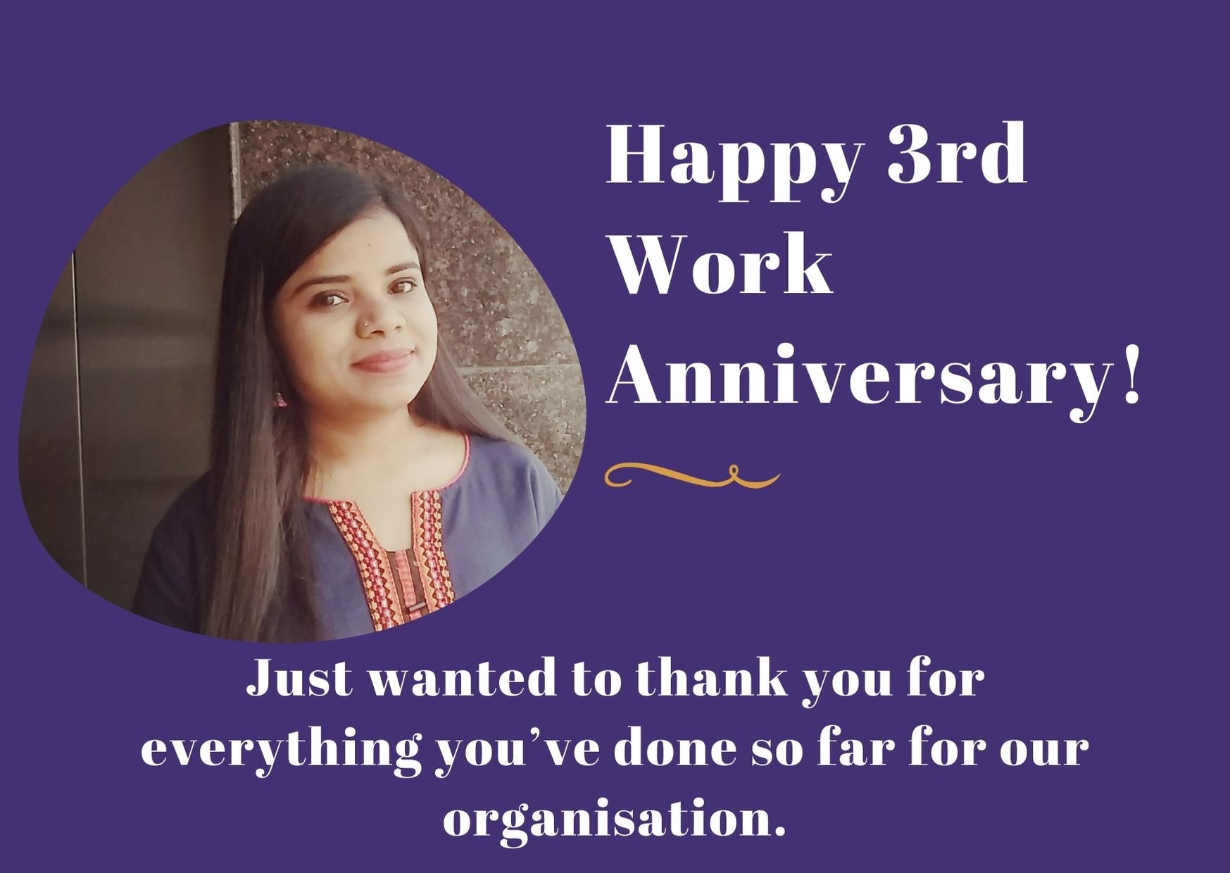 3 Year Work Anniversary 11,460 Milestone Work Anniversary High Res