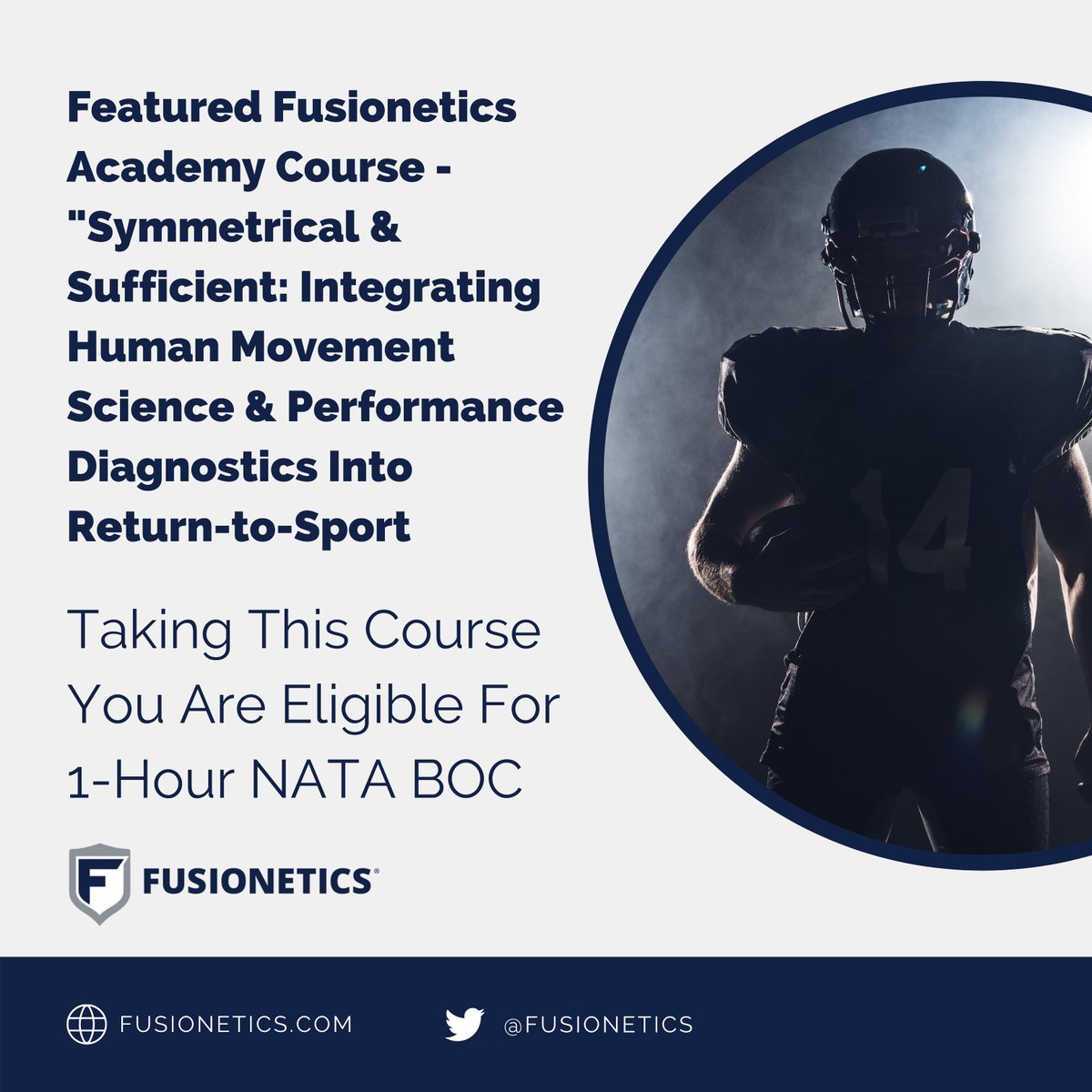fusionetics's tweet image. Following your experience with the presentation &amp;amp; discussion, your completion of the quiz &amp;amp; survey will gain a completion certificate. Get started online today: 1l.ink/28RVDZZ
.
.
#Fusionetics #SportsFitness #SportsScience #HumanMovement