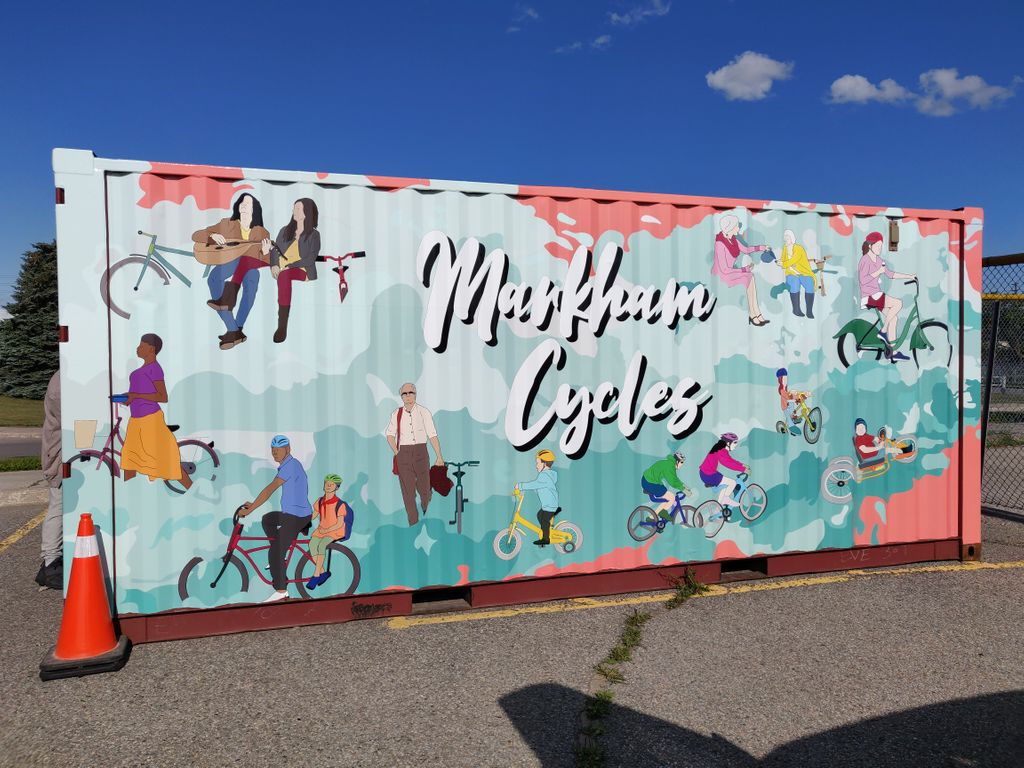 Wrap_iD's tweet photo. Digital print and wrap on a container for the Town of Markham and their Markham Cycles program last year!

#TownofMarkham #Markhamcycles #digitalprint #commercial #design #designerwraps #avery #3M #wrap #wraps #car #carwraps #vehiclewrap #wrapid #wrap_id #vinyl #markham https://t.co/vch4UOFUwS