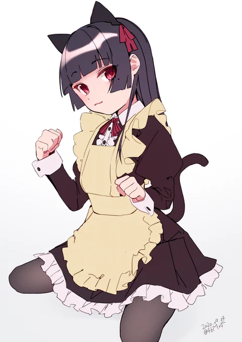 俺妹上映会しているがメイド服良すぎた?‍⬛ 