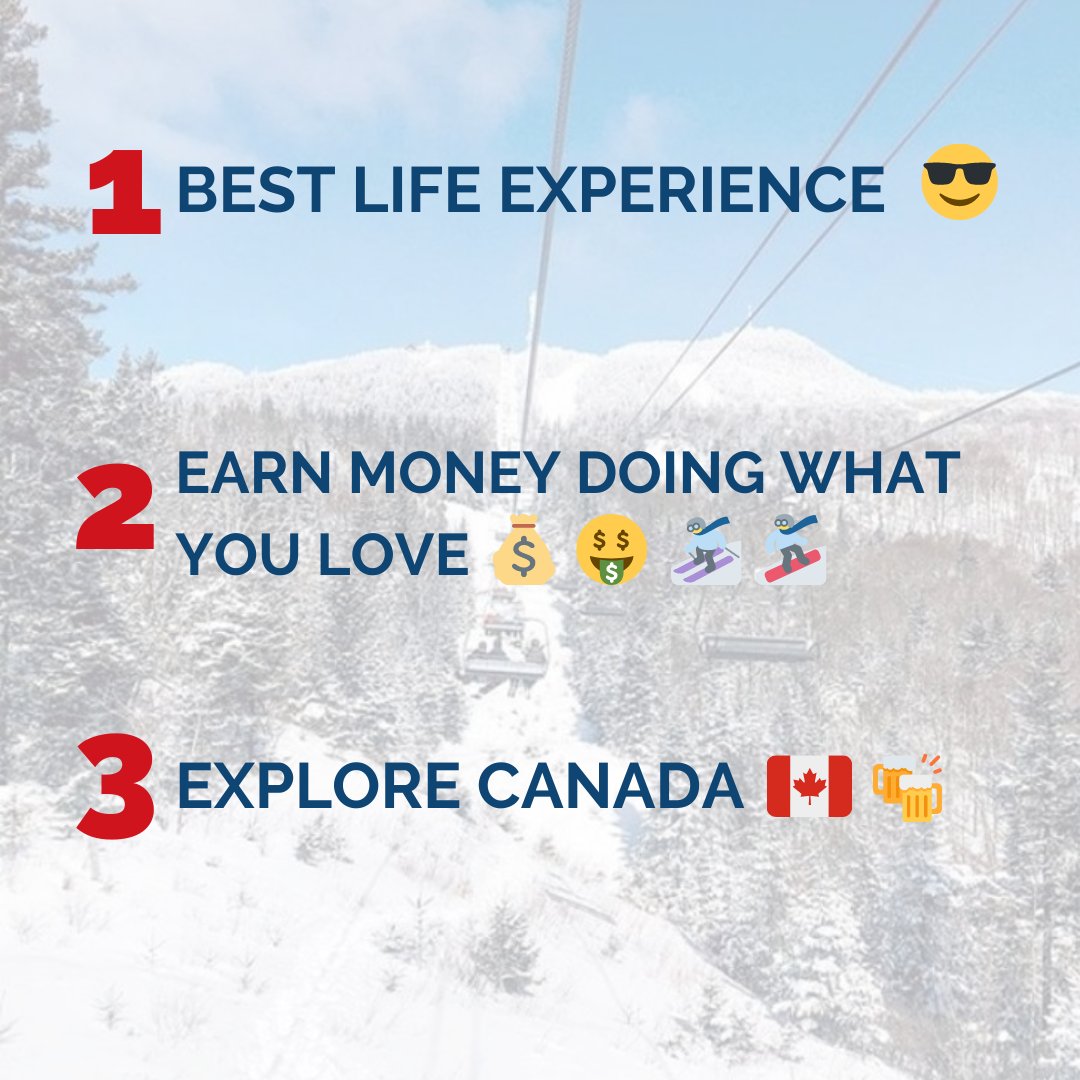What's the best way to spend a #skiseaon? BECOME A PRO! Here are 3 reasons why..

TOP TIP - if you have the necessary work visa, as soon as you finish  a #skilegap course as a newly qualified pro, you can go straight into working for the local snow school #skiinstructor #gapyear