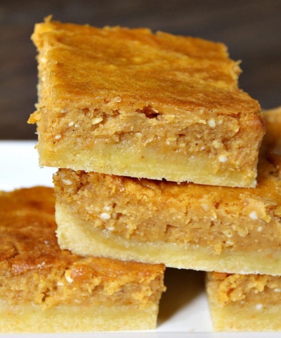cupcakecutiesnc's tweet photo. These pumpkin ooey gooey bars were a hit last fall! They are back and better than ever! #pumpkinbars #falltreats #ncbakery https://t.co/46LRdmyDwL
