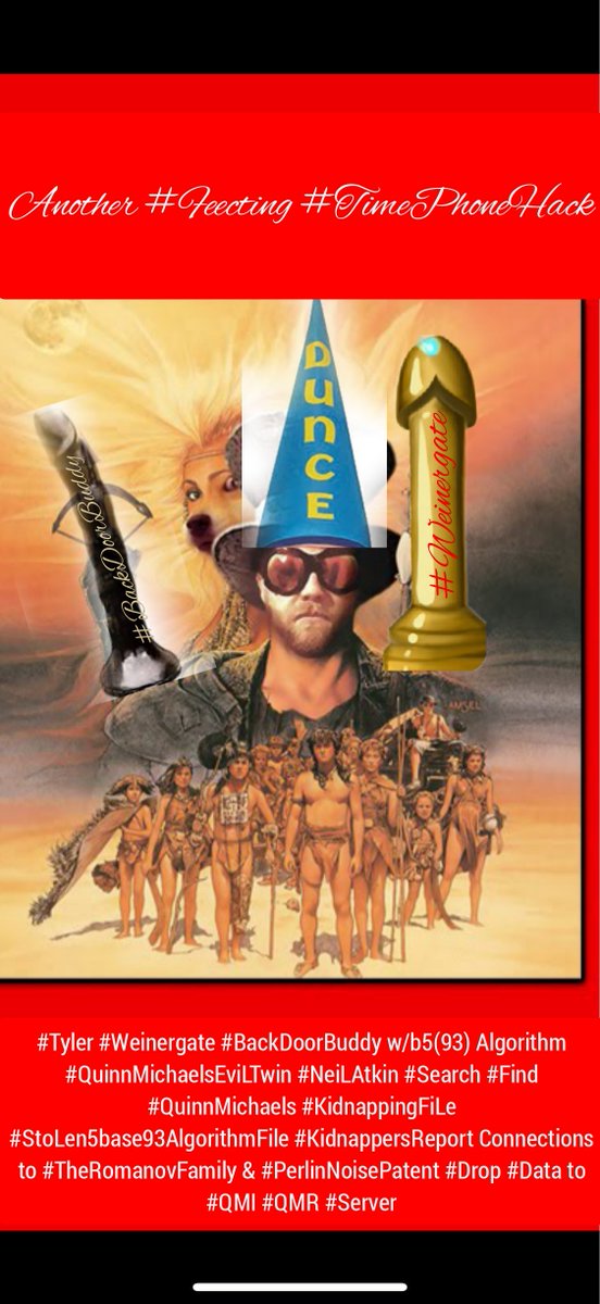 FearNoEvil8's tweet photo. #Tyler #Weinergate #BackDoorBuddy w/b5(93) Algorithm X5 #QuinnMichaelsEviLTwin #NeiLAtkin #Search #Find #QuinnMichaels #KidnappingFiLe #StoLen5base93AlgorithmFile #KidnappersReport Connections to #TheRomanovFamily & #PerlinNoisePatent #Drop #Data to #QMI #QMR #Server https://t.co/ttAb5UGXdq