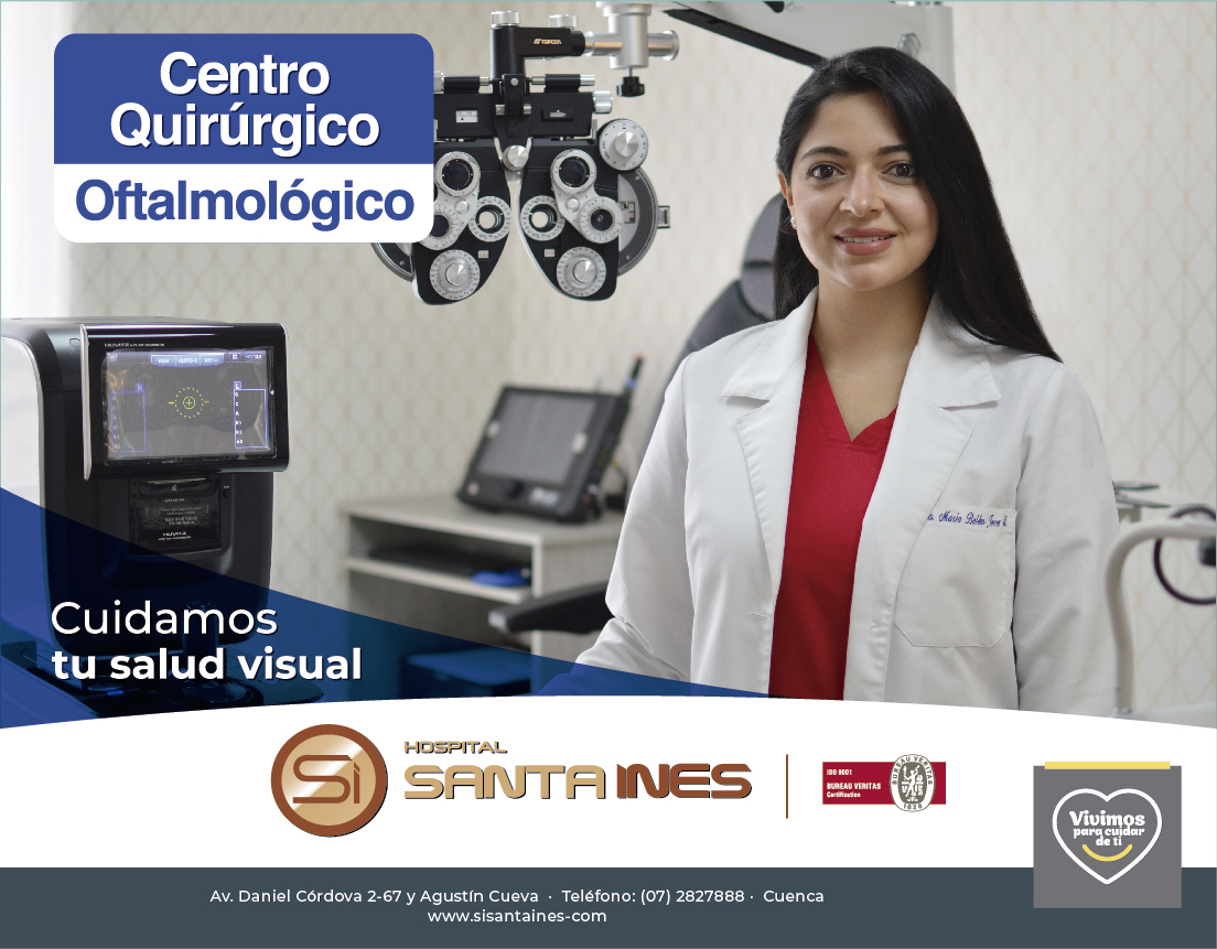 HSantaInes's tweet photo. Los mejores profesionales y la mejor tecnología de punta al cuidado de tu salud visual

En Hospital Santa Inés 🏥, Cuidamos tu salud visual 👁

🏥 Dirección: Daniel Córdova y Agustín Cueva, 2827888
📞 Consultorios Torre I (07) 2831461
📞 Consultorios Torre III (07) 4134700 https://t.co/LmzGxTRDIM
