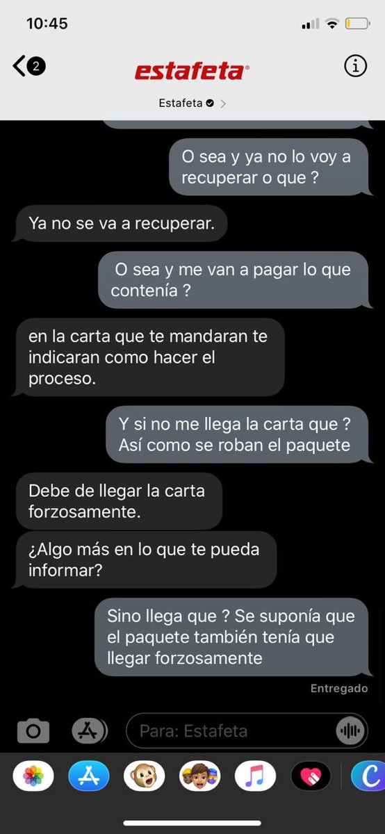 alanponi's tweet photo. @estafeta No pues de gran apoyo mandar Dm... @estafeta https://t.co/mifJ8DXodp