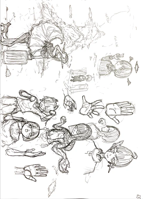 絵が描けないので過去絵観賞会その2
一年前くらいの奴だけど正直この時の方が上手い気がする・・・ 