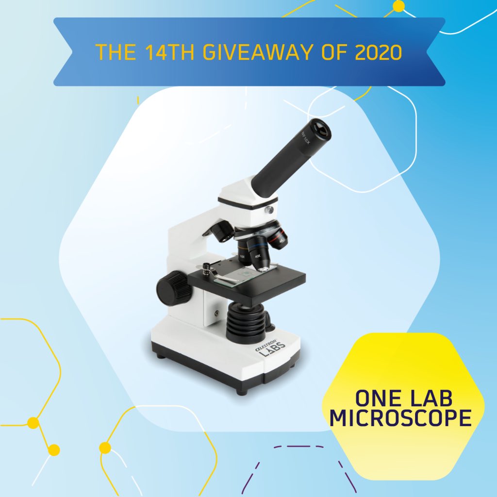 Goodfellowltd's tweet photo. The 14th giveaway of 2020… one lab microscope! One lucky person will be chosen at random to win a microscope. Share this post, make sure you’re following @Goodfellowltd &amp; tag two people to be in with the chance to win! 🔬 #laboratory #competition #STEM #STEMeducation #microscope https://t.co/QtbPG0yn9V