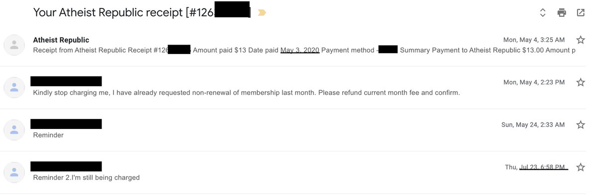 There went my first instalment of $13. Excited I mailed them on how I can contribute (as they said in their mail) and awaited their response. About 10 days past seeing their regular posts and no response I realised my blunder and mailed them for the unsub. Yet again, no response.