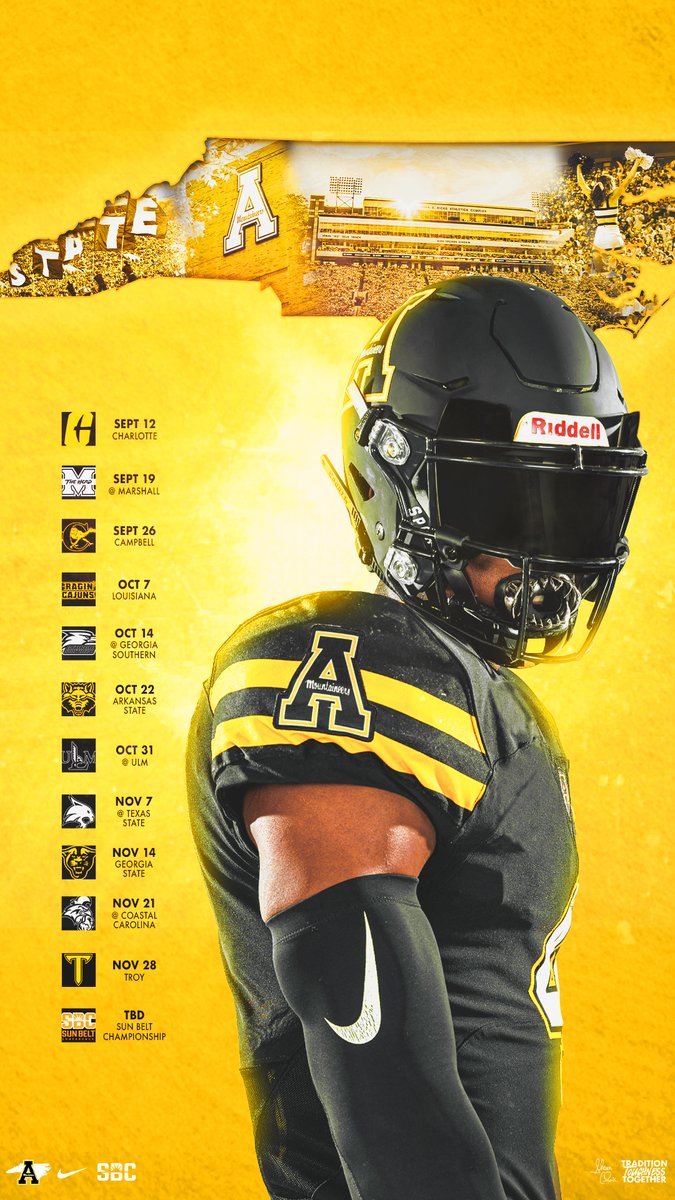 AppState_FB's tweet photo. We've updated our 2020 schedule wallpaper!

#GoApp https://t.co/3rWApBW4cH