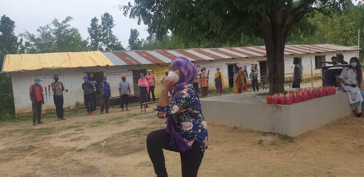 Garima_sth's tweet photo. Hero of the day !!
She has been mobilizing the sanitary kits that weโve sent to surkhet quarantined people .
Our small deeds can make a change .
#helpforacause #donateforacause #TogetherWeCan https://t.co/1yHa3vCEPG