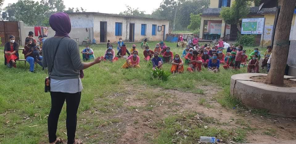 Garima_sth's tweet photo. Hero of the day !!
She has been mobilizing the sanitary kits that weโve sent to surkhet quarantined people .
Our small deeds can make a change .
#helpforacause #donateforacause #TogetherWeCan https://t.co/1yHa3vCEPG