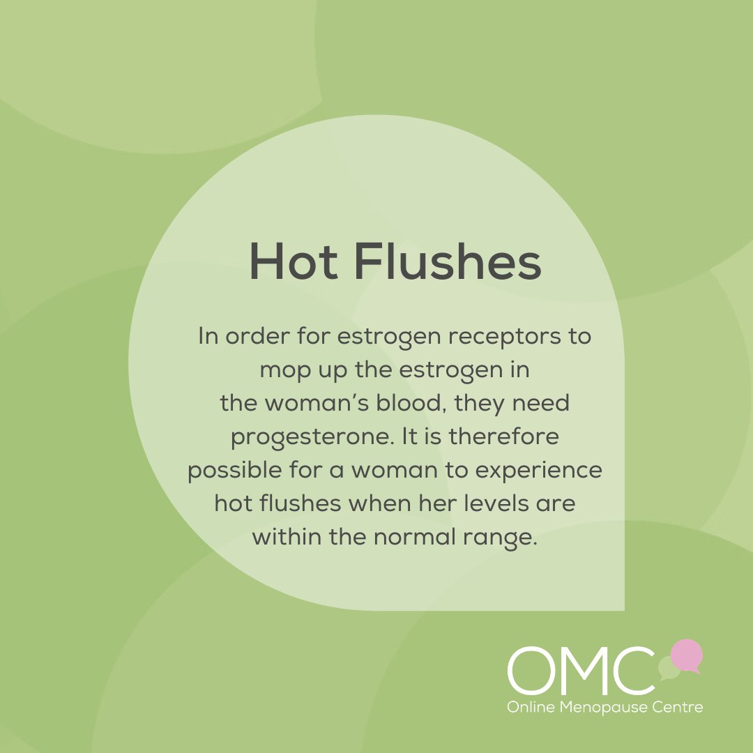 theOMC_UK's tweet photo. Hot Flushes!

Estrogen and progesterone both play an important role in reducing hot flushes.

Share with someone who needs to know.

#menopause #perimenopause #menopausesupport #menopausesymptoms #hotflushes #symptomrelief #hrt #omc #onlinemenopausecentre https://t.co/omJ4sueBxX