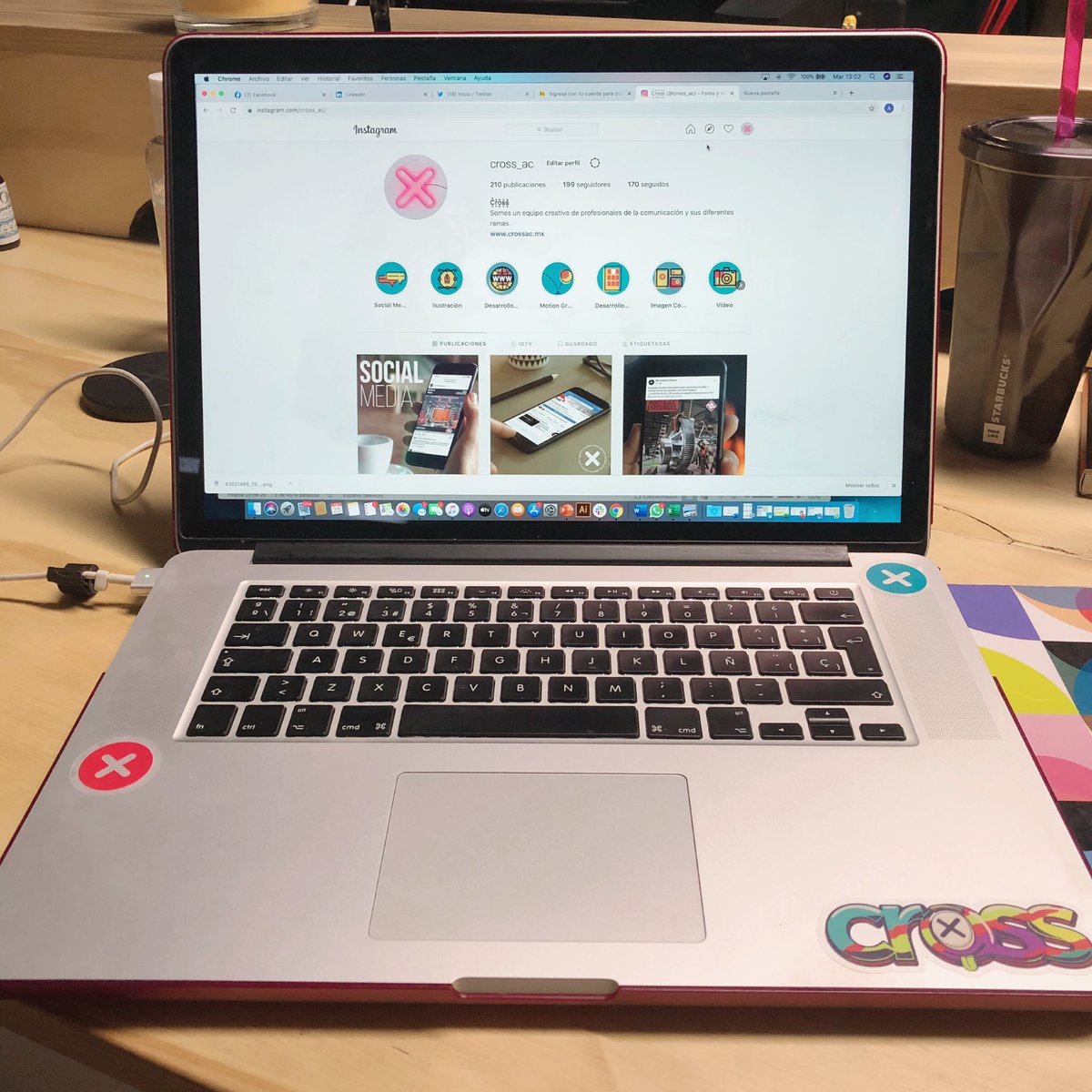 CrossACX's tweet photo. Nuevos Stickers Cross - ¿Te gustan?✔️ #crossac # agenciacreativa #stickers https://t.co/gNzx7aOr4y