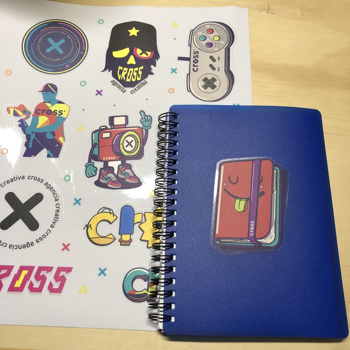 CrossACX's tweet photo. Nuevos Stickers Cross - ¿Te gustan?✔️ #crossac # agenciacreativa #stickers https://t.co/gNzx7aOr4y