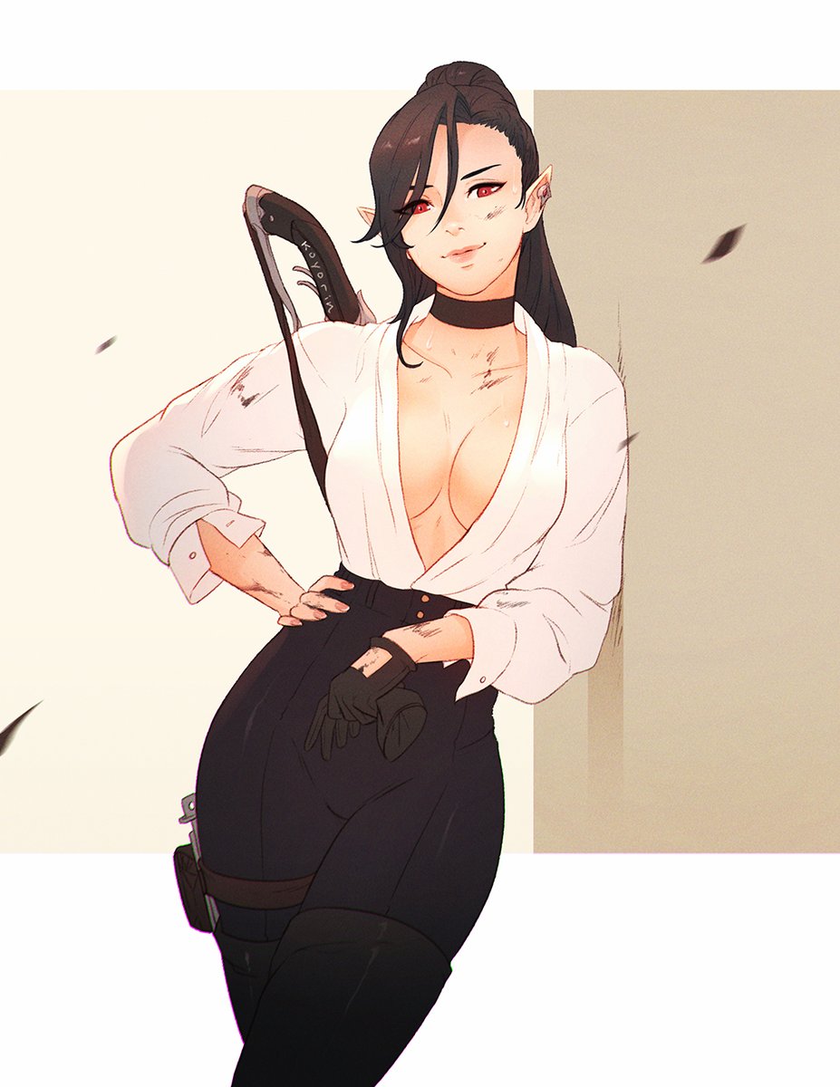koyoriin's tweet photo. what if...gunsmith hilda // #FFXIV https://t.co/FiQ1W8Zo4V