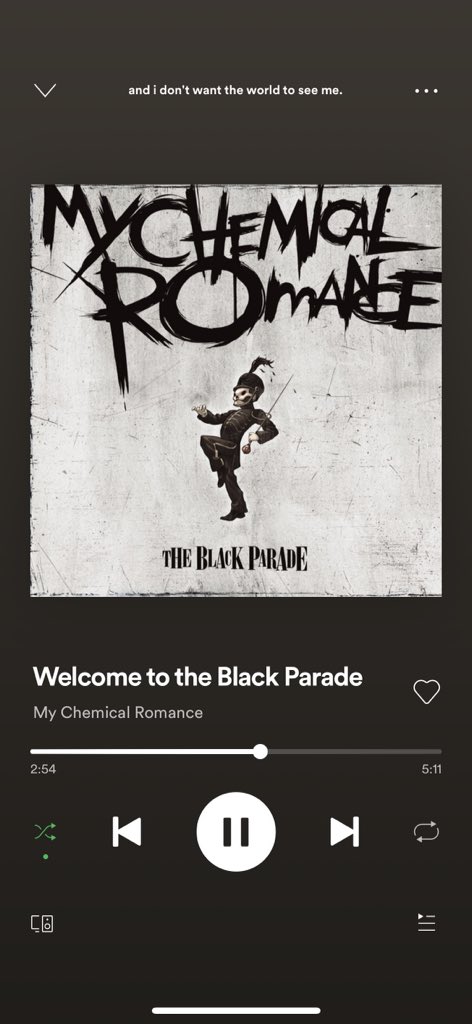 mcr again  still one of the best songs