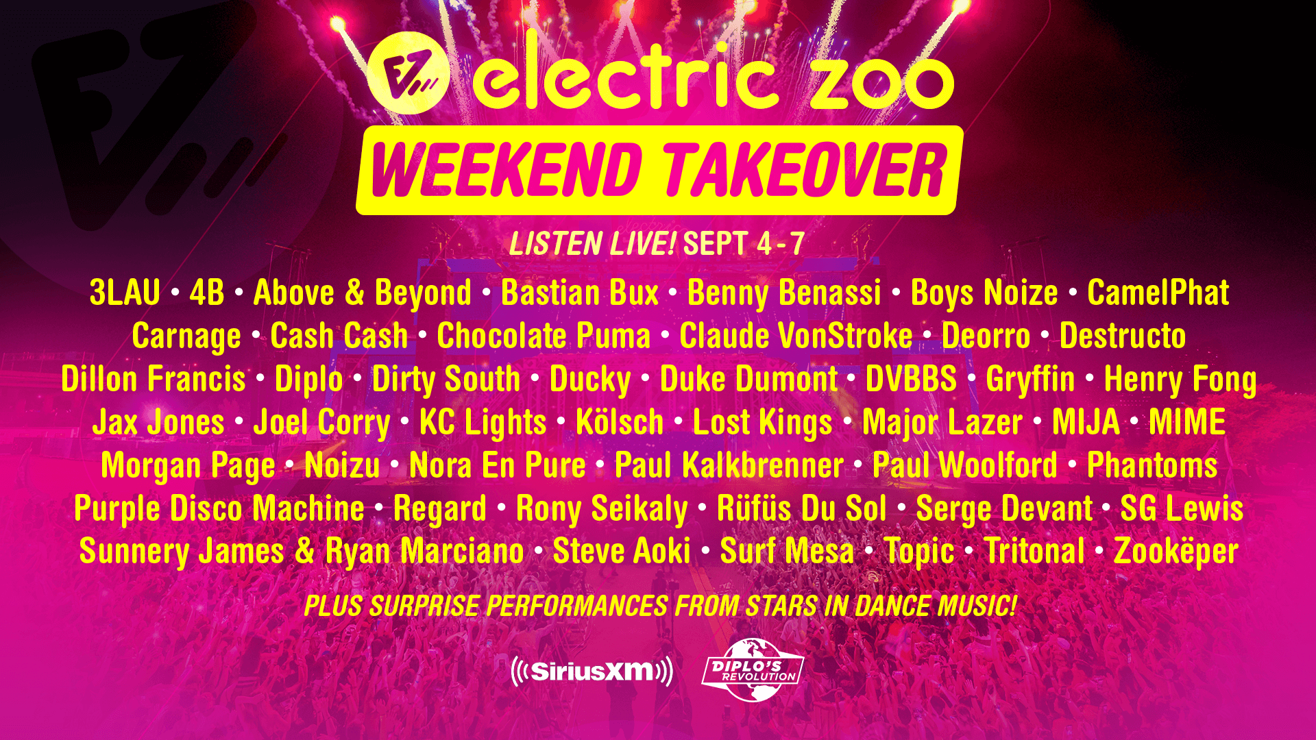 Electric Zoo SiriusXM