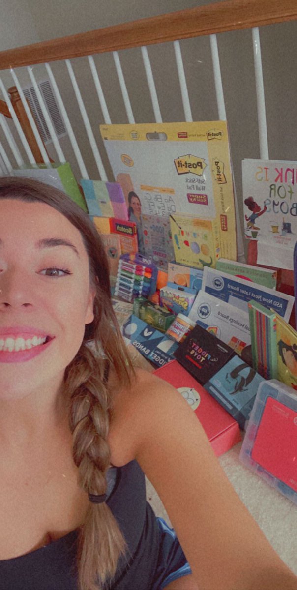 Our class got the most AMAZING surprise from a special guest! @chrissyteigen thank you for buying everything off my teacher wishlist on Amazon!! I’m so excited to use these supplies and read these books with my students.We are SO THANKFUL for your act of kindness ♥️📚 <a href="/oakhilles/">Oak Hill Elementary</a>