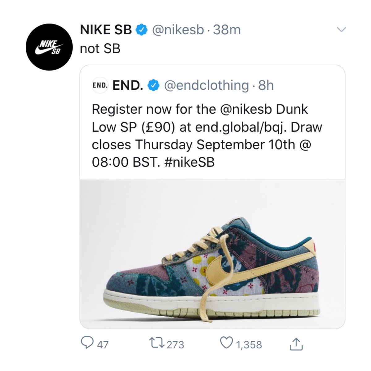 nike sb twitter