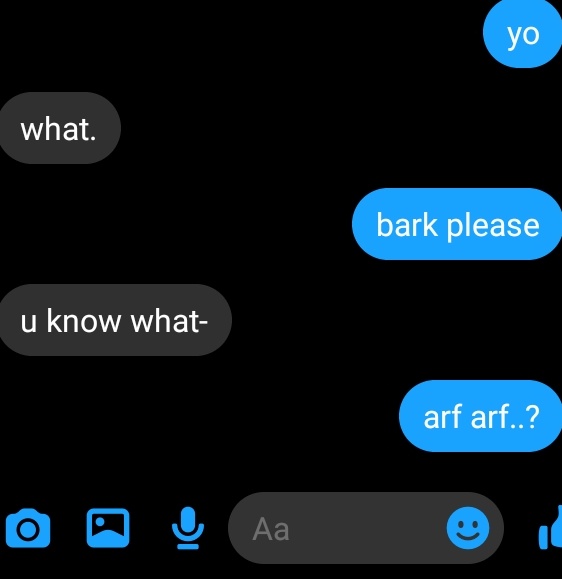 he left me on seen...