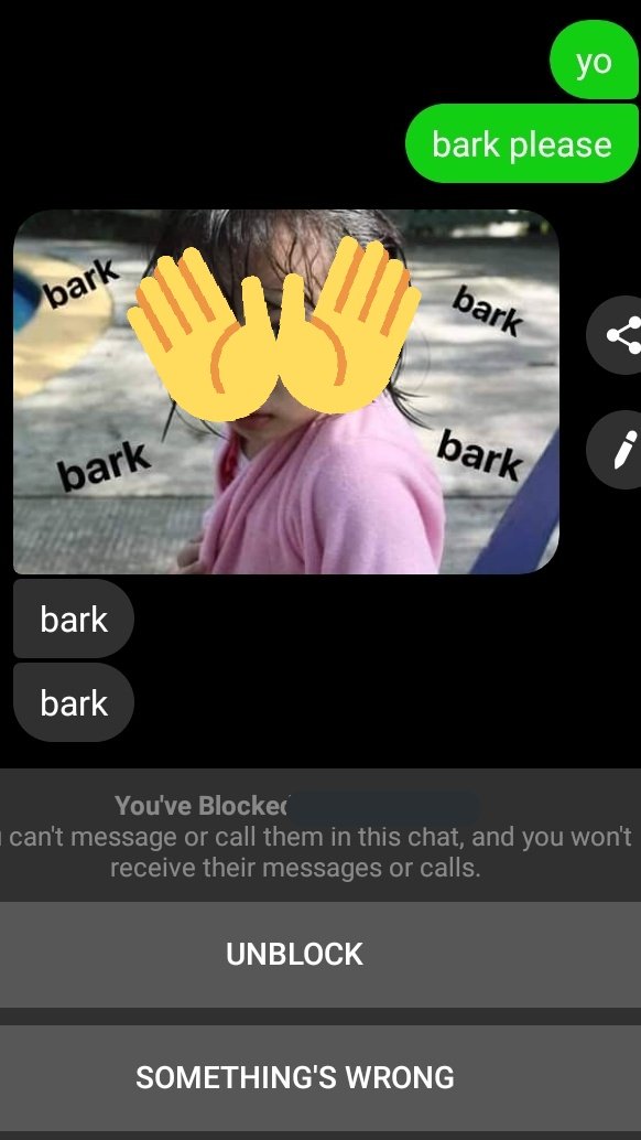 blocked