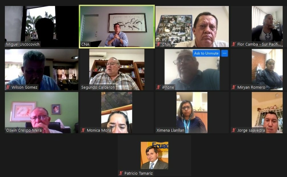 IMPORTANTE| Gremios camaroneros a nivel nacional se reúnen para rechazar enérgicamente  la pretensión de cobro de tasa de agua para uso acuícola. Exigen a @PauloProanoA ministro <a href="/Ambiente_Ec/">ambiente_ec</a> dejar sin efecto los cobros de la Empresa Pública del Agua por considerarlos ilegales.