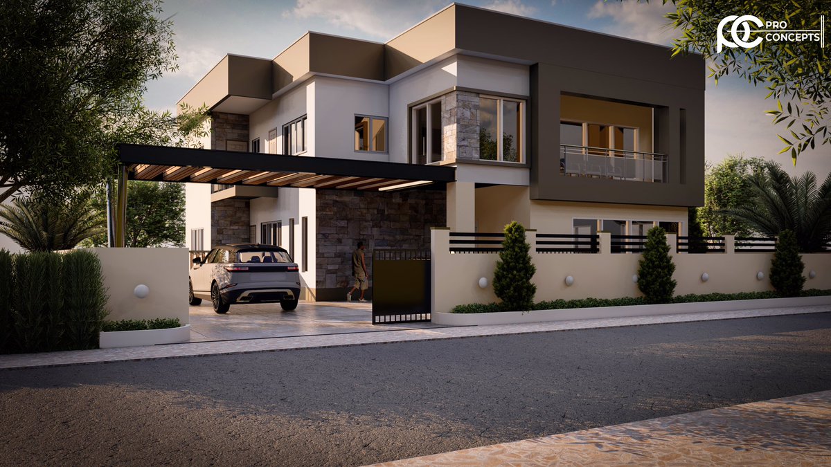 Proconcepts2's tweet photo. •A proposed 5-bedroom residential design
📍Kwabenya. https://t.co/UJt8j8iRxA