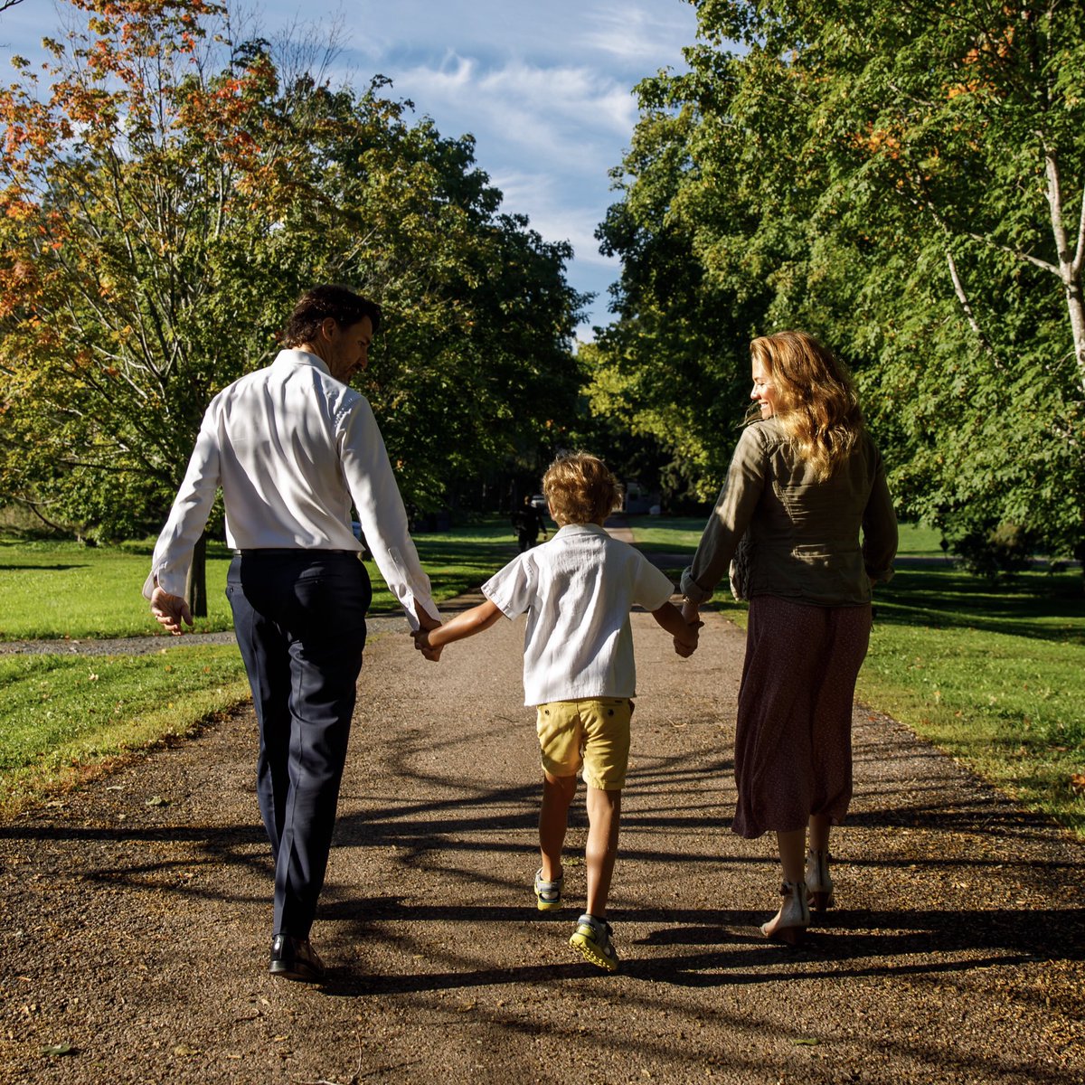 JustinTrudeau's tweet photo. They grow up so fast - Hadrien starts the first grade today. Have a great first day, big guy. And to all the kids heading back to school: it’ll be a bit different this year, but remember you’ve still got what it takes to do great things. https://t.co/OOFqEpQ7gK
