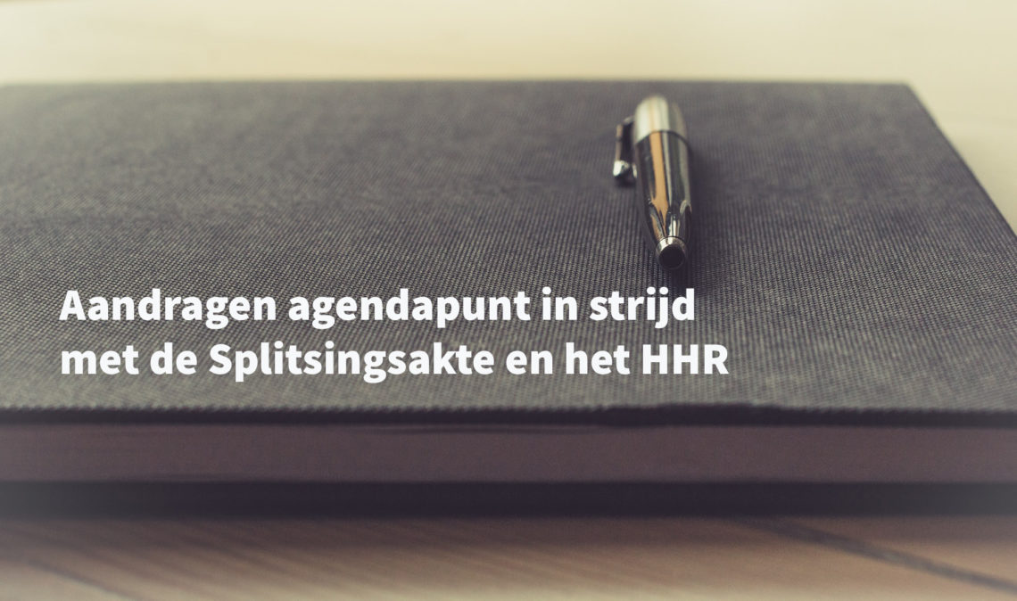Nu op VvE Centraal: Aandragen agendapunt in strijd met de Splitsingsakte en het HHR Lees het hier vve.online/3hQpjkR #vve #VvECentraal