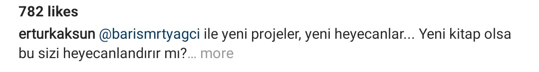 Aaa acaba bariş yediği linçleri mi kitap yapti?yoksa ona yapilan haksizliklar mi ya da yediği hançerleri mi ?  Hangisini yazsa roman olur çunku
Merakla bekliyoruz hayatimmm yeni projelerini ama en  kisa zamanda ;)